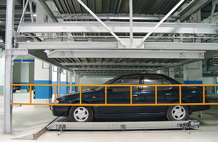 地下停車場三層機械車庫-升降橫移式 地下停車場三層機械車庫-升降橫移式